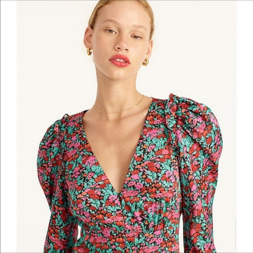 J Crew Ratti®Dress - Picture 2 of 6